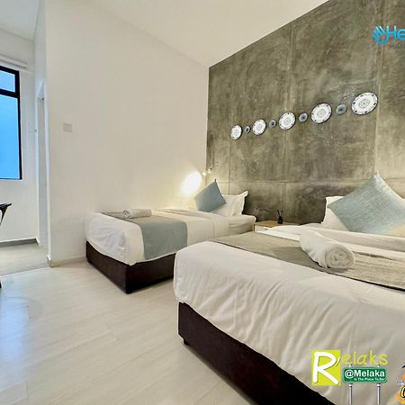 Modern Cave Guest House Walking Distance 5Mins To Jonker Malacca Exterior photo