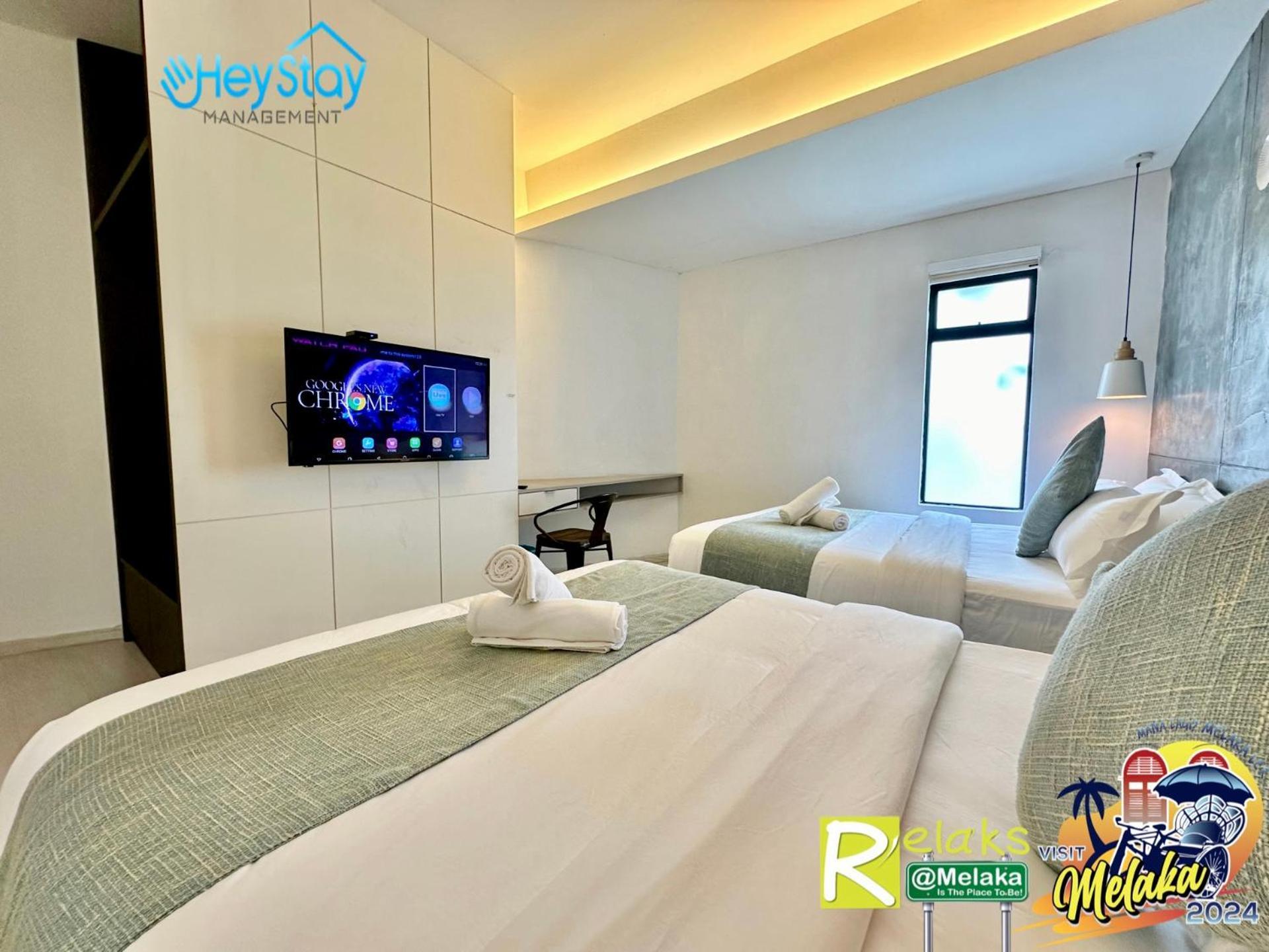 Modern Cave Guest House Walking Distance 5Mins To Jonker Malacca Exterior photo
