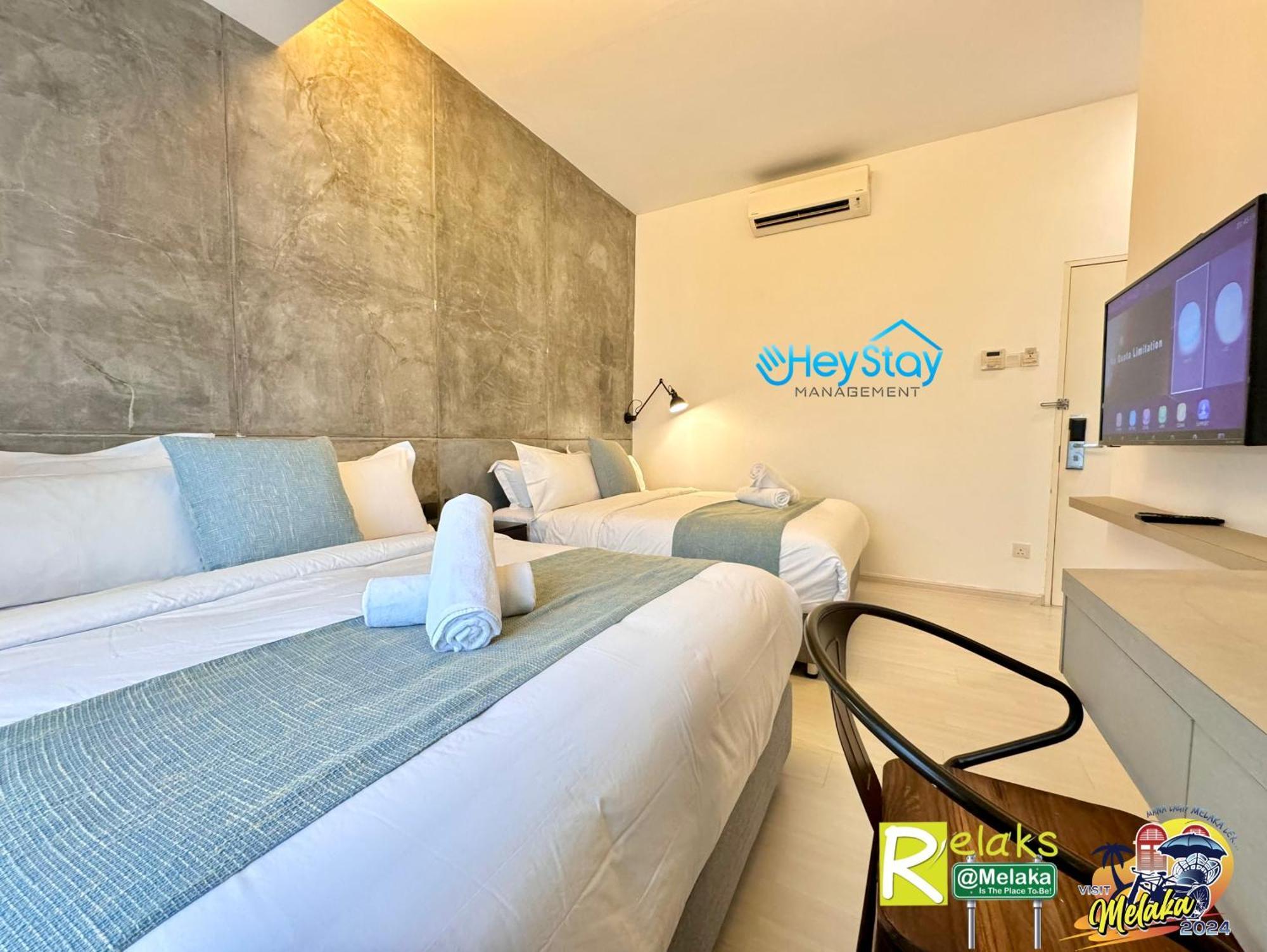 Modern Cave Guest House Walking Distance 5Mins To Jonker Malacca Exterior photo